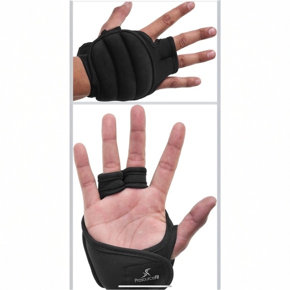 Fit Weighted Gloves Pair 2 lbs - Picture 3 of 4